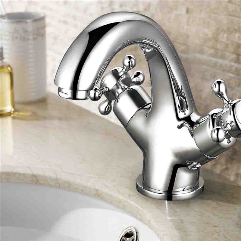 Dual Handle Basin Faucet